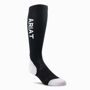 Ariat AriatTEK Performance Strumpor Dam Svarta | 150-NELYPX