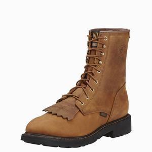 Ariat Cascade 8" Arbetskängor Herr Bruna | 892-DYILCX