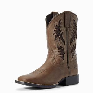 Ariat Cowboy VentTEK Western Stövlar Barn Bruna | 345-BYURKO