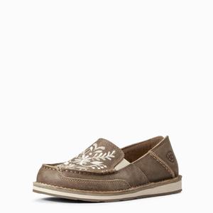 Ariat Cruiser Embroidered Sneakers Dam Bruna | 123-TNUZPF