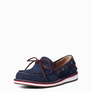 Ariat Cruiser Shorebound Sneakers Dam Marinblå | 420-NARHXB