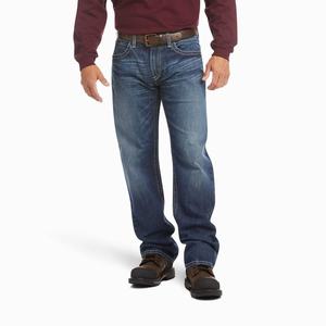 Ariat FR M3 Loose DuraStretch Vortex Straight Jeans Herr Titan | 683-BJIDYS