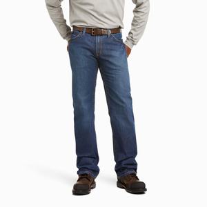 Ariat FR M4 Relaxed Basic Cut Straight Jeans Herr Olika Färger | 920-FOXJUH