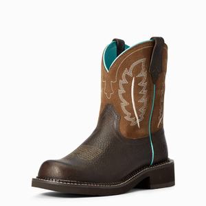 Ariat Fatbaby Heritage Feather II Western Stövlar Dam Olika Färger | 685-MFHSWR