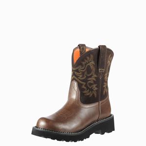 Ariat Fatbaby Western Stövlar Dam Bruna | 234-EAOTFK