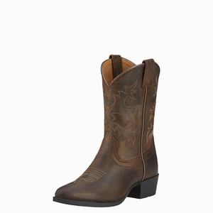 Ariat Heritage Western Stövlar Barn Bruna | 173-VFYPAD