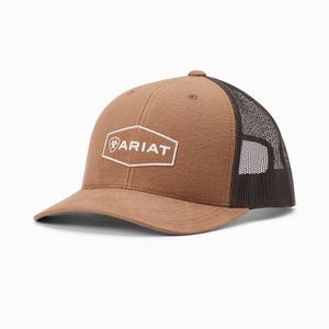 Ariat Hex Logo Patch Hatt Herr Bruna | 642-OCXTEQ