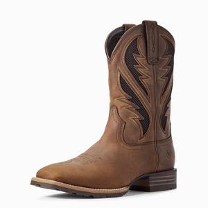 Ariat Hybrid VentTEK Western Stövlar Herr Bruna | 135-OIVSQX