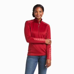 Ariat Ismay 1/2 Zip Hoodie Dam Olika Färger | 759-BMCGWI