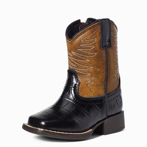 Ariat LIL' STOMPERS FIRECATCHER Western Stövlar Barn Bruna | 149-SCUNTB