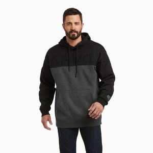 Ariat Lifted Hoodie Herr Svarta | 513-IPHUSY