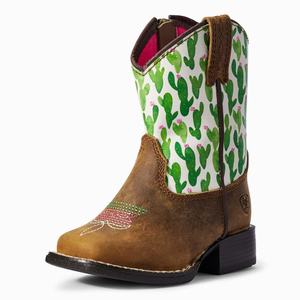 Ariat Lil' Stompers Anaheim Western Stövlar Barn Vita | 961-QXKHJV