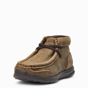 Ariat Lil' Stompers Andrew Spitfire Western Stövlar Barn Beige | 037-DUPMEV