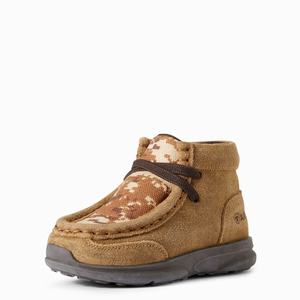 Ariat Lil' Stompers Dallas Spitfire Western Stövlar Barn Bruna | 823-MQVAYS