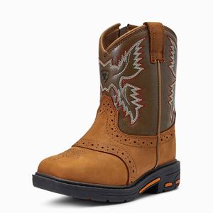 Ariat Lil' Stompers Durango Western Stövlar Barn Bruna | 576-PCZRHY