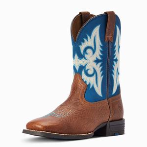 Ariat Lonestar Western Stövlar Barn Röda | 826-FBNMOV