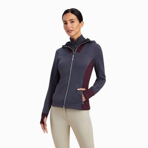 Ariat Lumina Full Zip Hoodie Dam Olika Färger | 437-QBLJAK