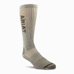 Ariat Lätta Merino Wool Blend Mid Calf Steel Tå 2 Pair Pack Strumpor Dam Svarta | 917-VKWXSU