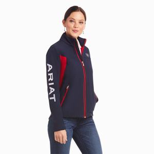 Ariat New Team Softshell Jacka Dam Olika Färger | 746-AGOJFL