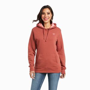 Ariat REAL Arm Logo Hoodie Dam Olika Färger | 471-LURPVD