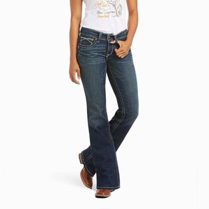 Ariat R.E.A.L. Mid Rise Stretch Whipstitch Cut Skinny Jeans Dam Olika Färger | 741-NIQDFA