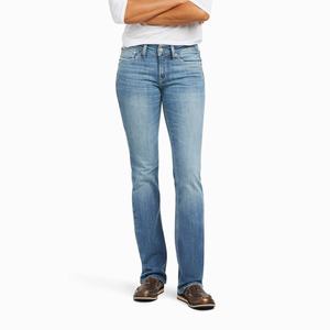 Ariat R.E.A.L. Perfect Rise Karen Straight Jeans Dam Blå | 891-IJRCXY