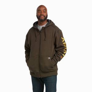 Ariat Rebar All-Weather Full Zip Hoodie Herr Olika Färger | 427-WHUELK