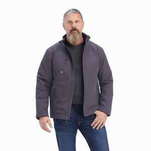 Ariat Rebar Dri-Tek DuraStretch Insulated Jacka Herr Grå | 156-BIXVJE