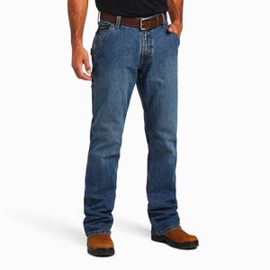 Ariat Rebar M4 Low Rise DuraStretch Workhorse Cut Straight Jeans Herr Olika Färger | 481-ULHRBT