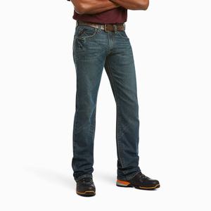 Ariat Rebar M5 DuraStretch Edge Straight Jeans Herr Olika Färger | 410-ONPEZK