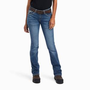 Ariat Rebar Riveter Cut Straight Jeans Dam Olika Färger | 453-CSDJFG