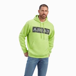 Ariat Southwest Hoodie Herr Gröna | 081-PYCWJO