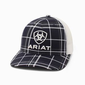 Ariat Stacked Logo Hatt Herr Svarta | 681-OSNGLF