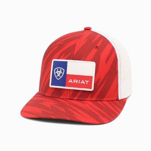 Ariat Texas Flag Hatt Herr Röda | 715-DOQCMN