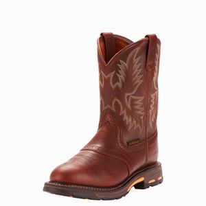 Ariat Workhog Pull-on Arbetskängor Herr Mörkkoppar | 253-ZSATGL