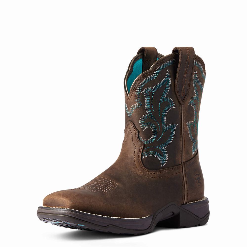 Ariat Anthem II Western Stövlar Dam Bruna | 749-WAMPVT