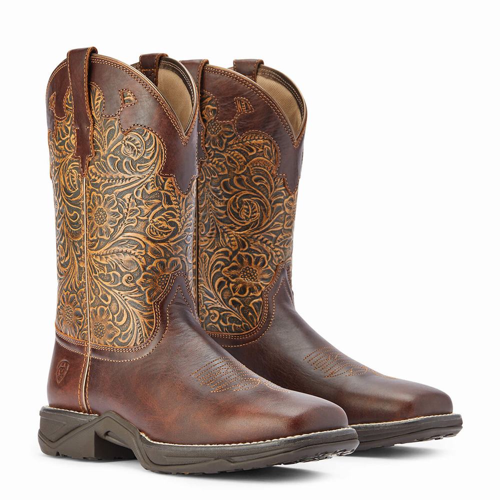 Ariat Anthem Savanna Western Stövlar Dam Olika Färger | 709-ZYXGAF