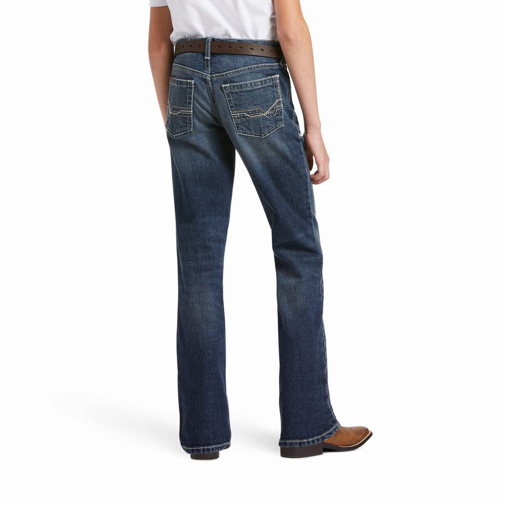 Ariat B4 Relaxed Augustus Cut Skinny Jeans Barn Olika Färger | 539-LNBCHY