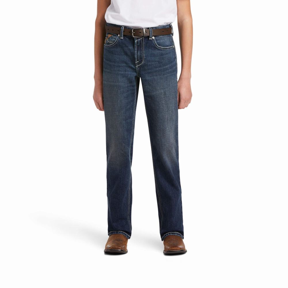 Ariat B4 Relaxed Augustus Cut Skinny Jeans Barn Olika Färger | 539-LNBCHY