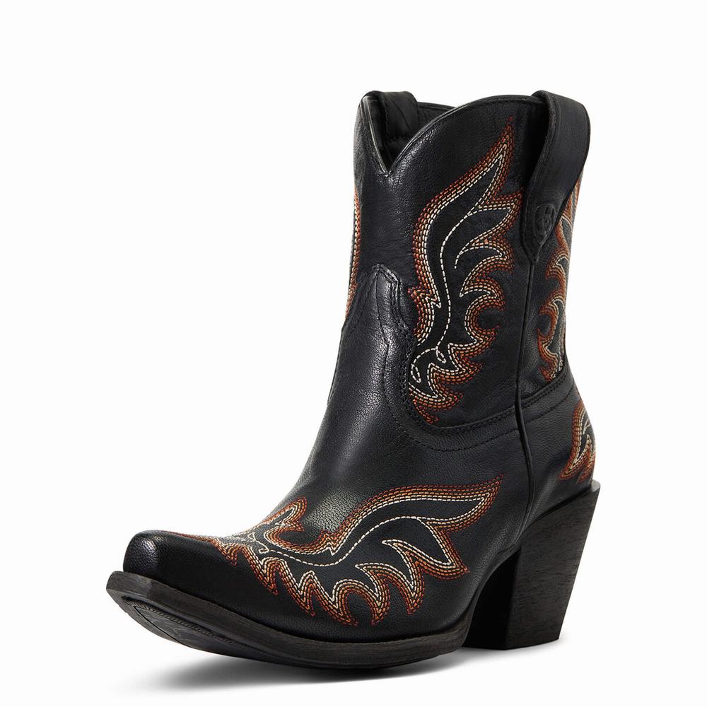 Ariat Chandler Kängor Dam Svarta | 290-JHIGOY