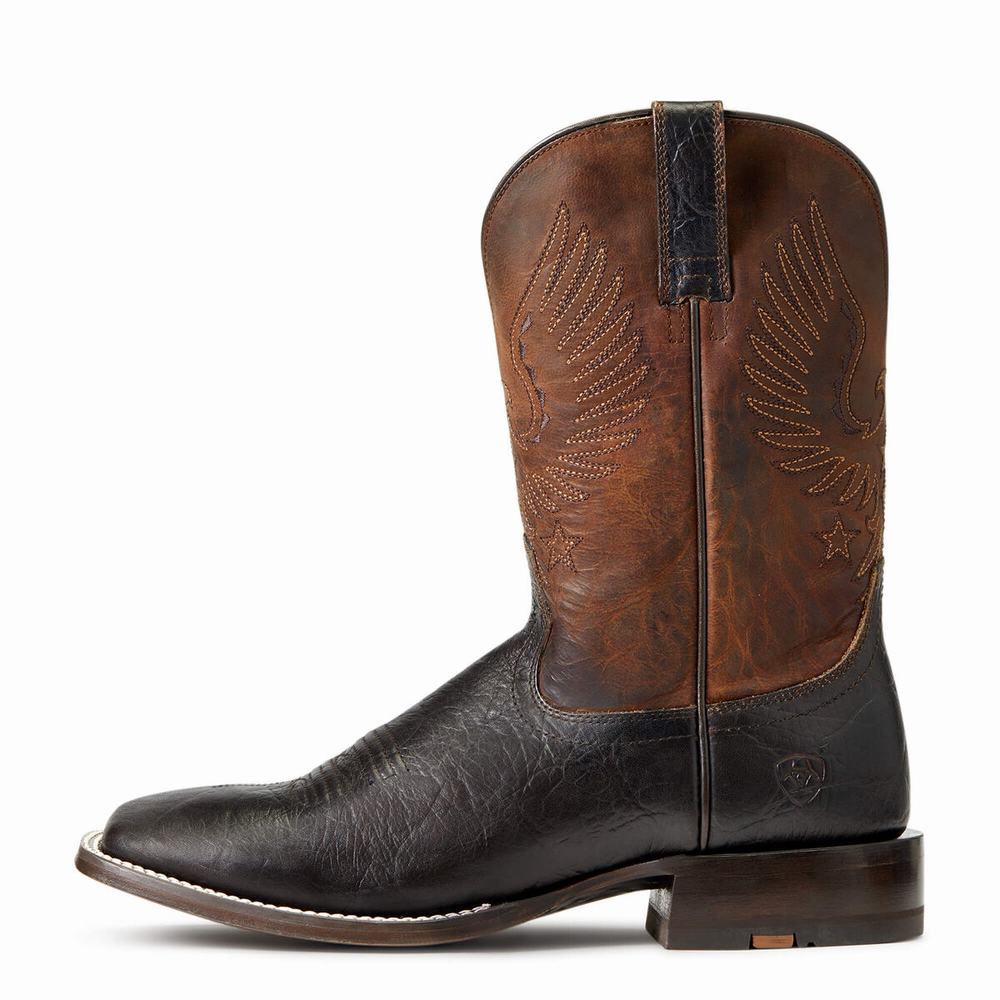 Ariat Circuit Eagle Western Stövlar Herr Bruna | 369-DXKGJW