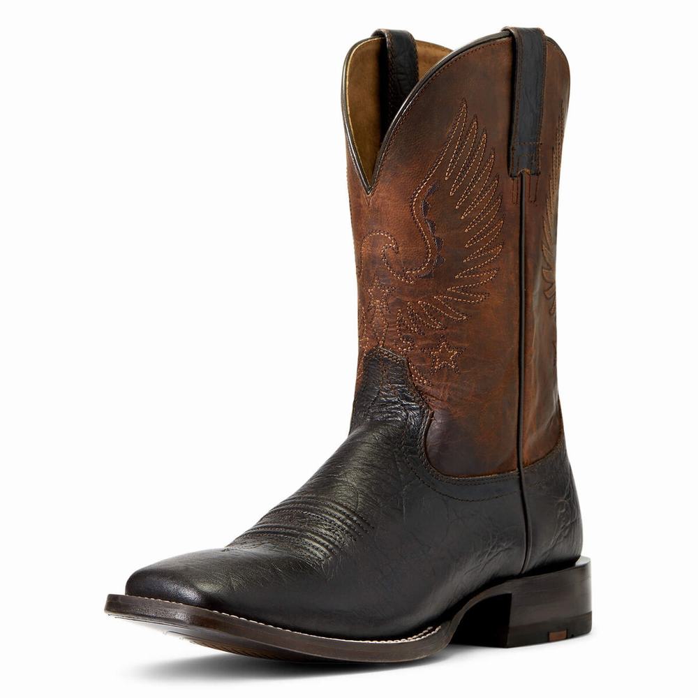 Ariat Circuit Eagle Western Stövlar Herr Bruna | 369-DXKGJW