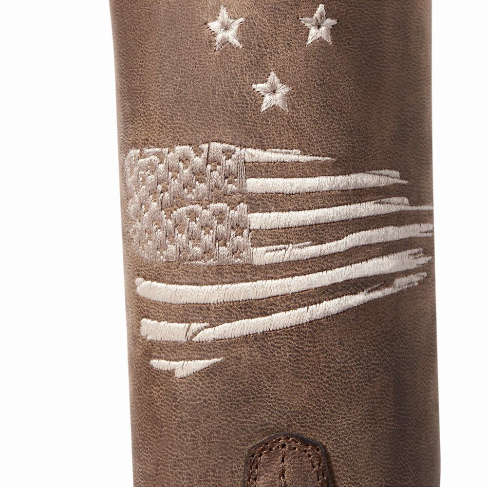 Ariat Circuit Patriot Western Stövlar Dam Bruna | 417-WBLOCP