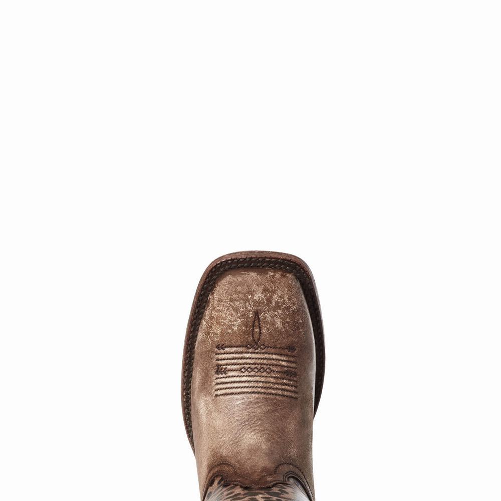 Ariat Circuit Savanna Western Stövlar Dam Bruna | 471-QKMOXR