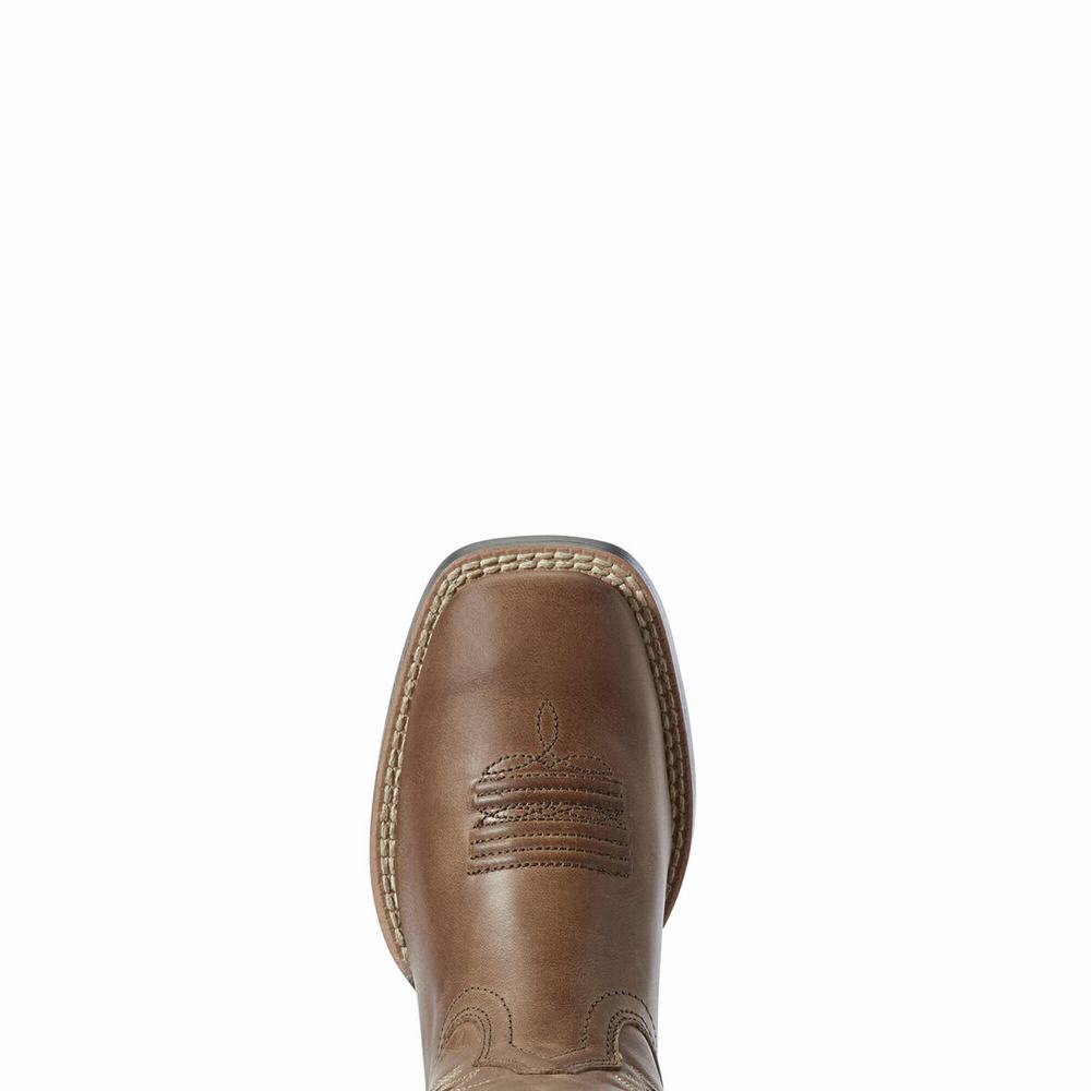 Ariat Cowboy VentTEK Western Stövlar Barn Bruna | 345-BYURKO