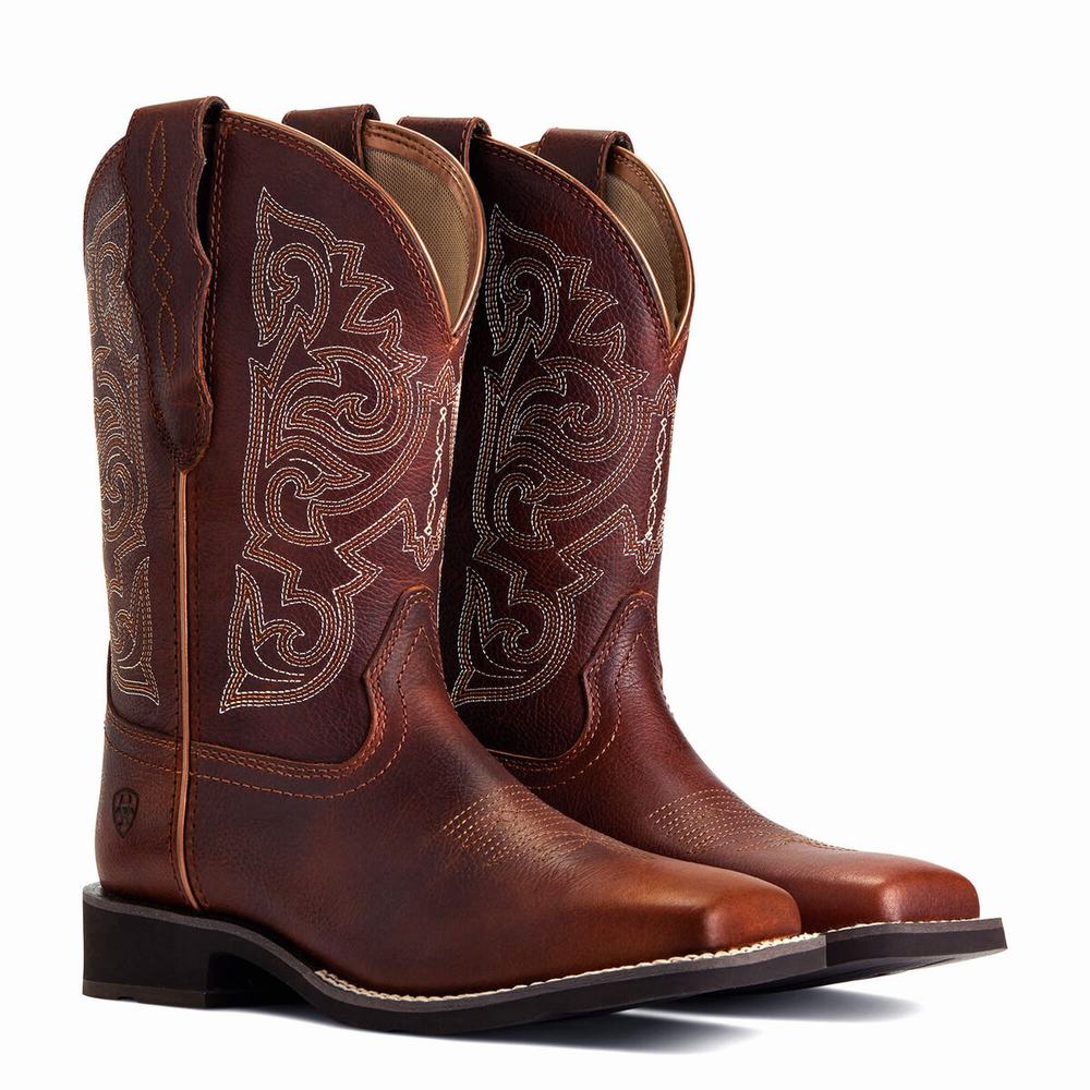 Ariat Delilah Western Stövlar Dam Olika Färger | 138-UOGBKJ