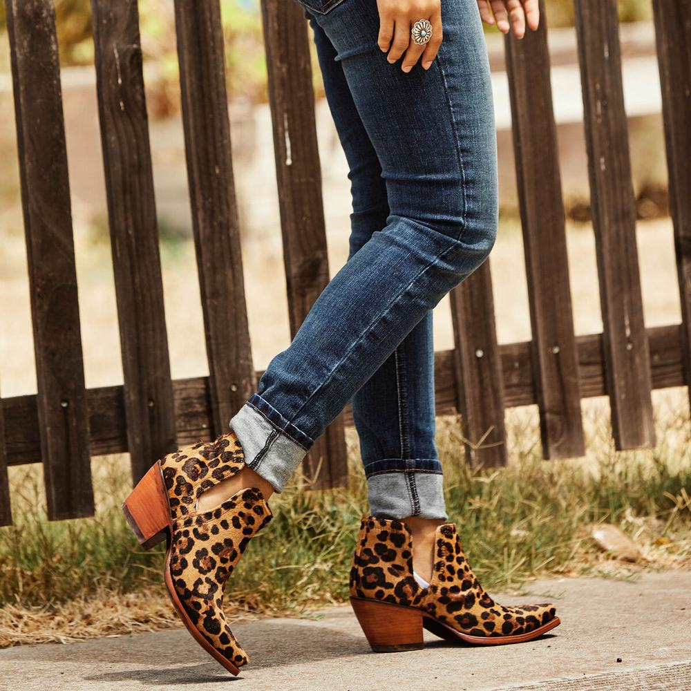 Ariat Dixon Haircalf Kängor Dam Leopard | 329-VHEFRA