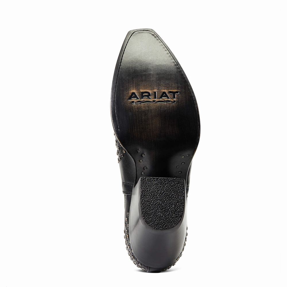 Ariat Dixon Studs Kängor Dam Svarta | 513-UBDCXT