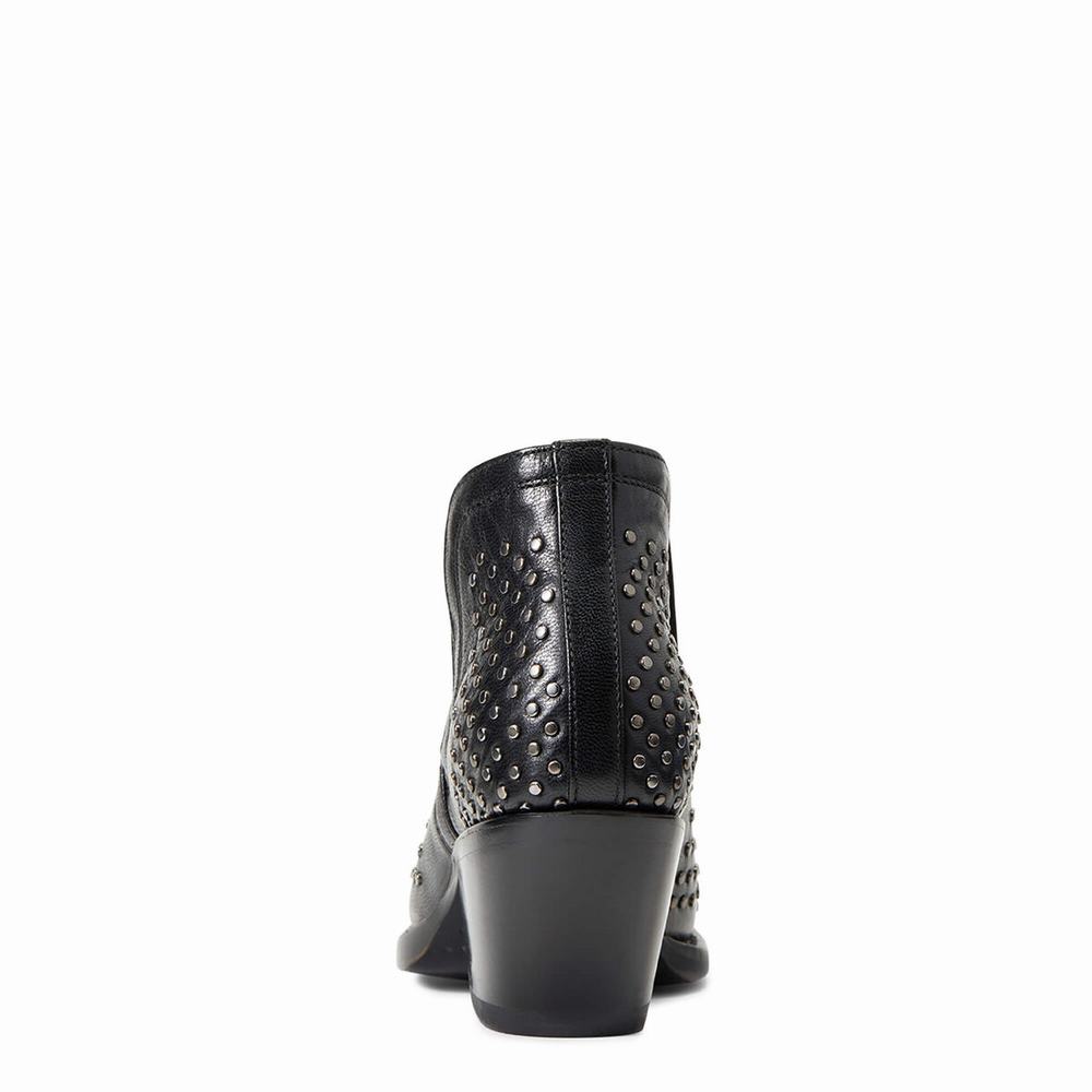 Ariat Dixon Studs Kängor Dam Svarta | 513-UBDCXT