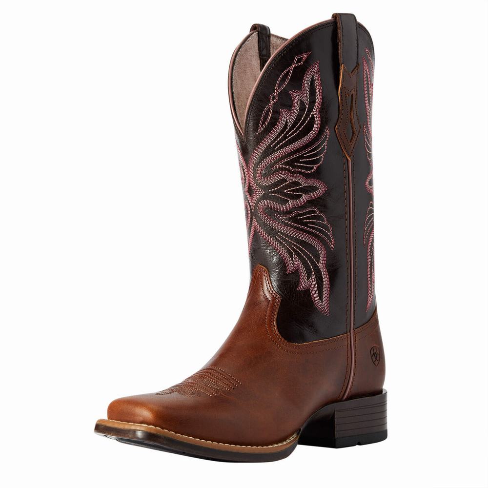 Ariat Edgewood Western Stövlar Dam Olika Färger | 892-RHUQBZ